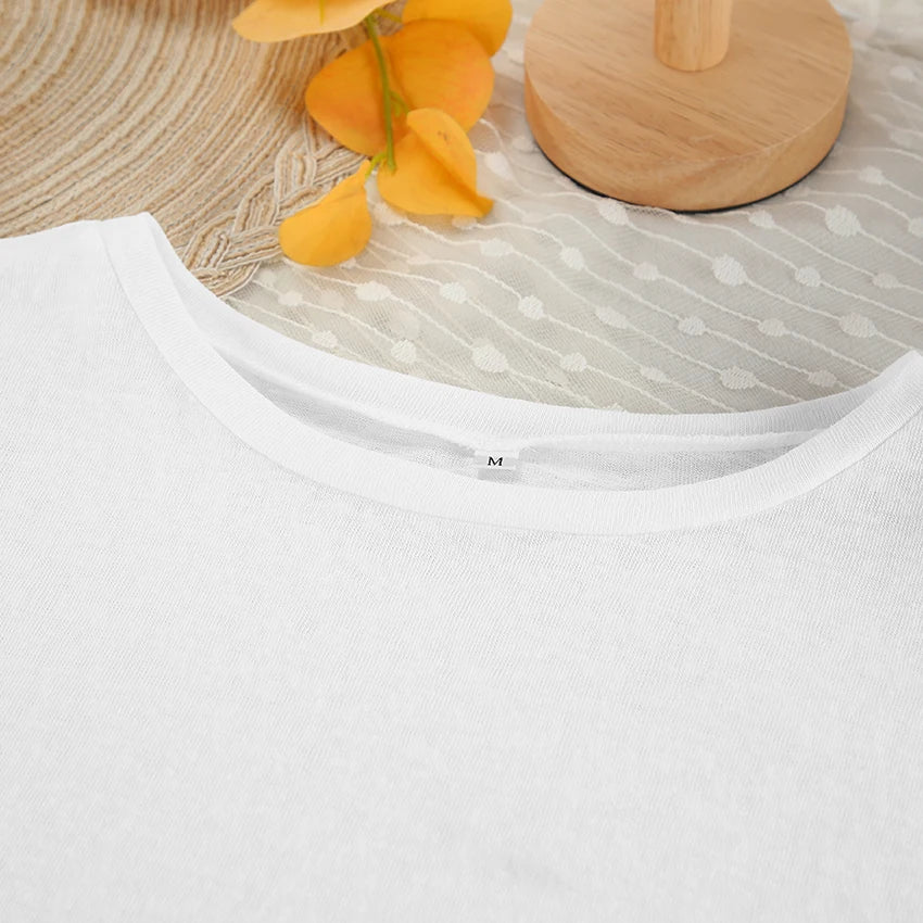 Hiloc 2025 Casual White Robe Female Spring Loose O Neck Night Dress Women Fashion Knitted Long Sleeve Sleepwear Woman Dresses