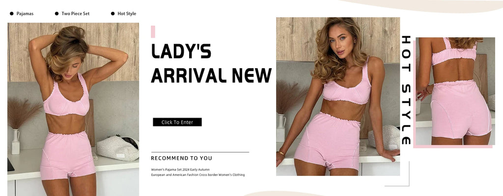 Marthaqiqi Casual Ladies Nightwear Suit Sexy V-Neck Robe Long Sleeve Nightgown Tank Top Sleepwear Pants Loose Pajama 3 Piece Set