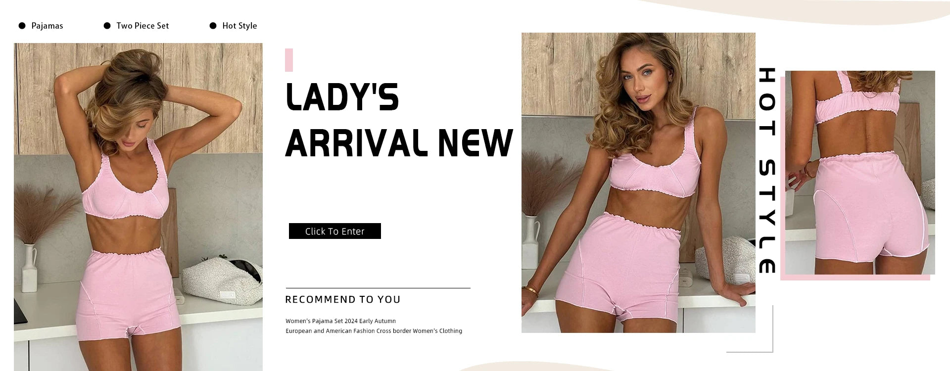 Marthaqiqi Casual Ladies Nightwear Suit Sexy V-Neck Robe Long Sleeve Nightgown Tank Top Sleepwear Pants Loose Pajama 3 Piece Set